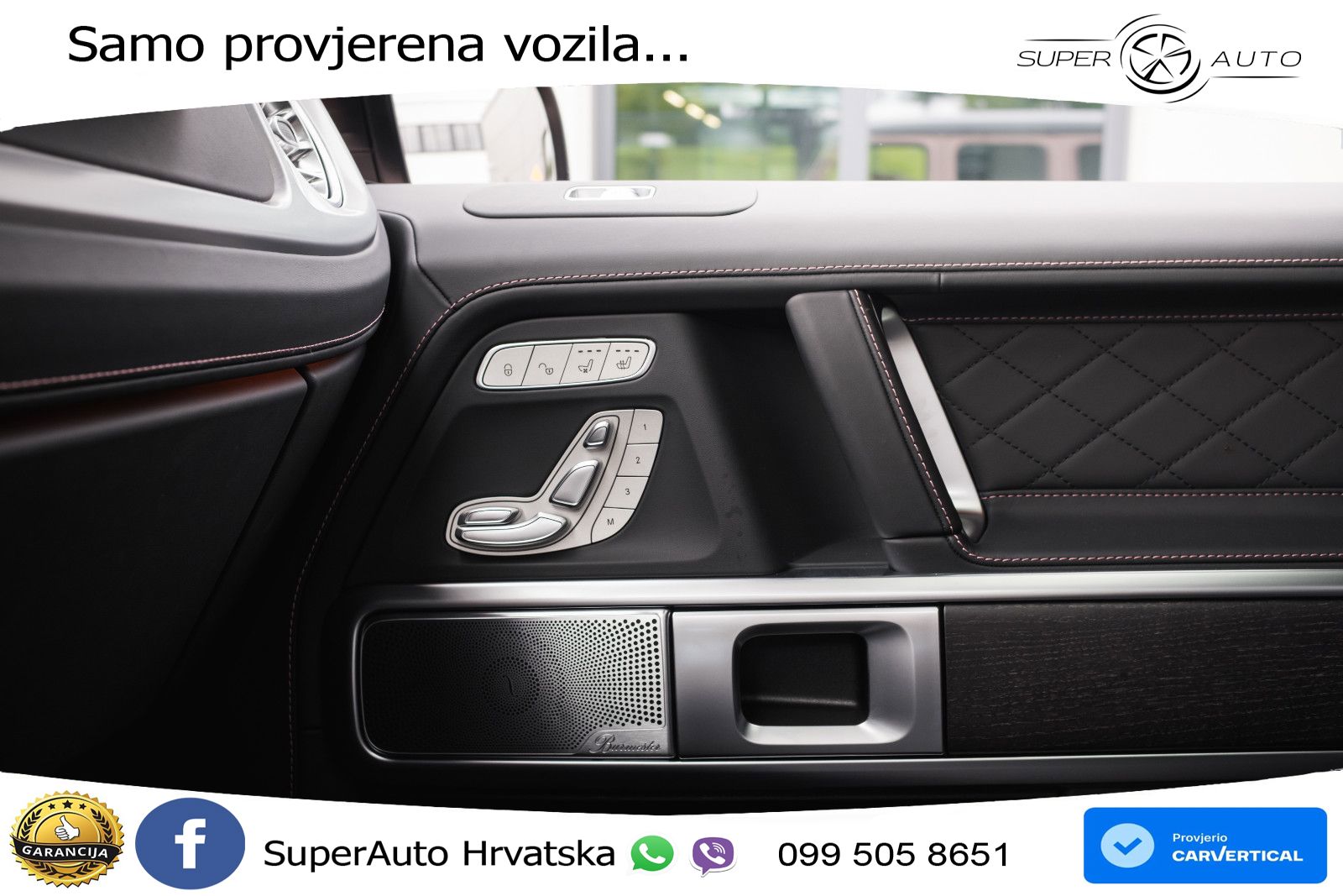 Mercedes G 500 Long V8 (422 KS) 4MATIC 9G-TRONIC LED+GR SJED+ACC