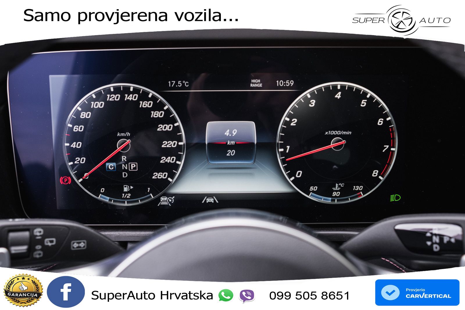 Mercedes G 500 Long V8 (422 KS) 4MATIC 9G-TRONIC LED+GR SJED+ACC