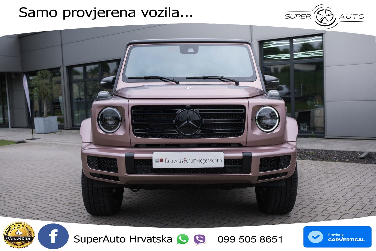 Mercedes G 500 Long V8 (422 KS) 4MATIC 9G-TRONIC LED+GR SJED+ACC