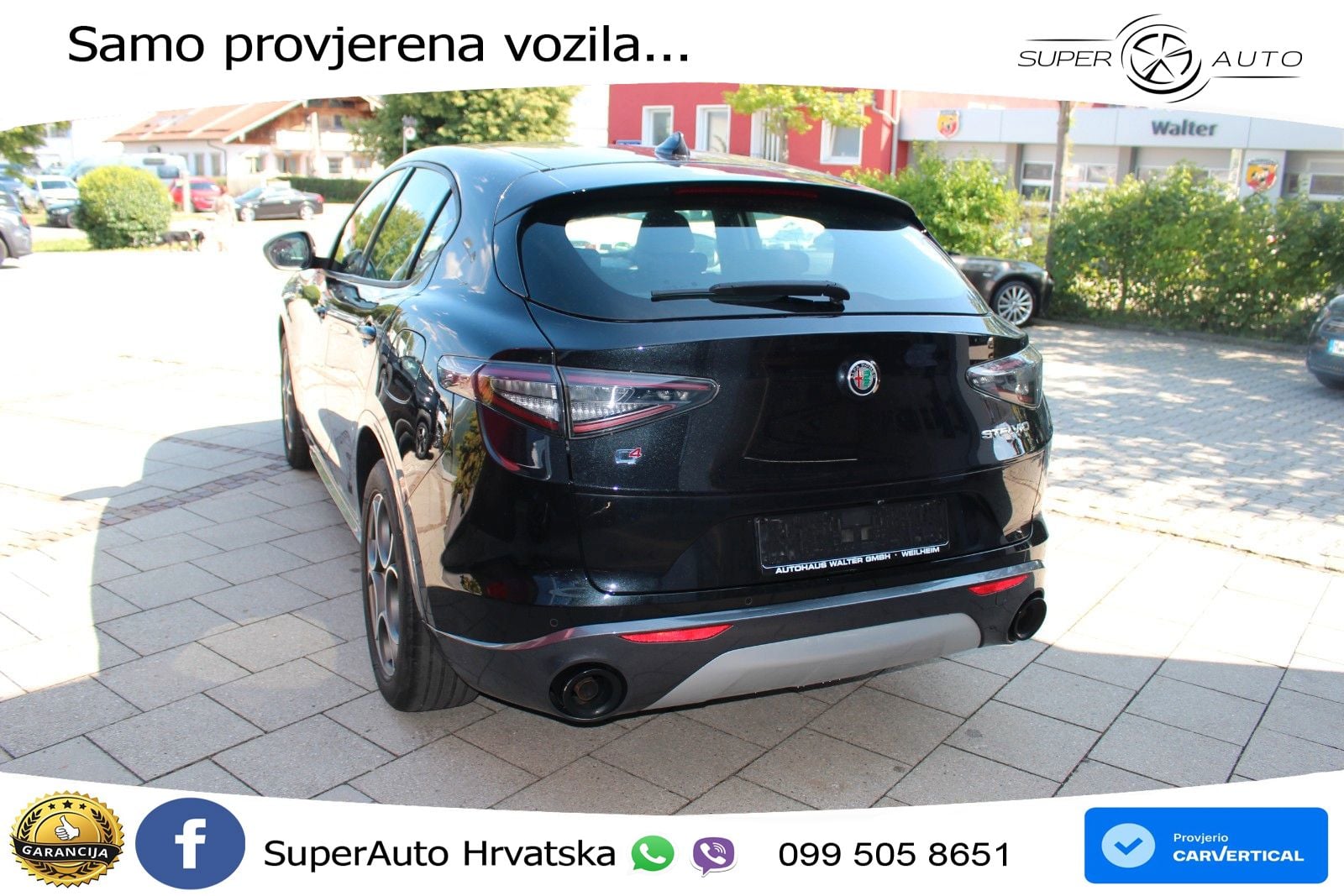 Alfa Romeo Stelvio 2.2 MultiJet II (210 KS) Q4 Automatic LED+GR SJED+ACC