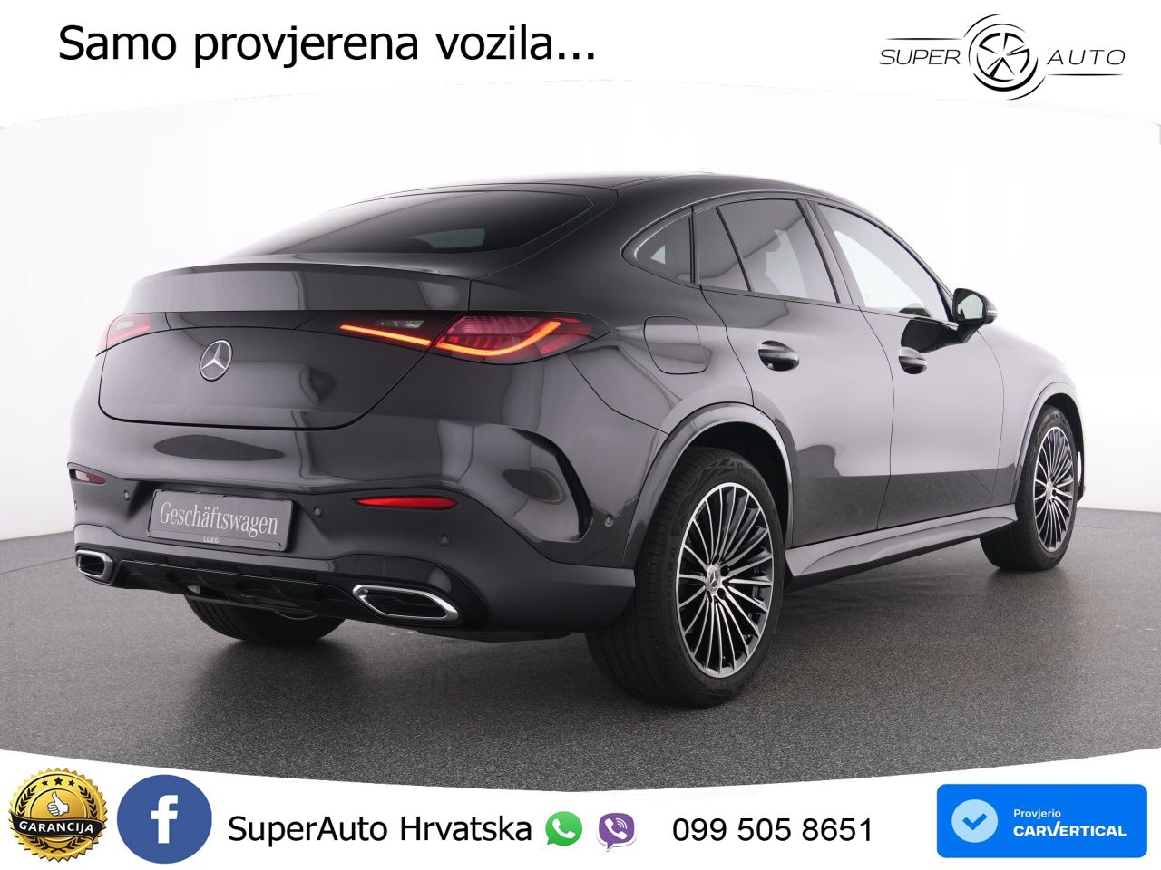 Mercedes GLC Coupe 200d (163 KS) 4MATIC 9G-TRONIC AMG LED+GR SJED+ACC
