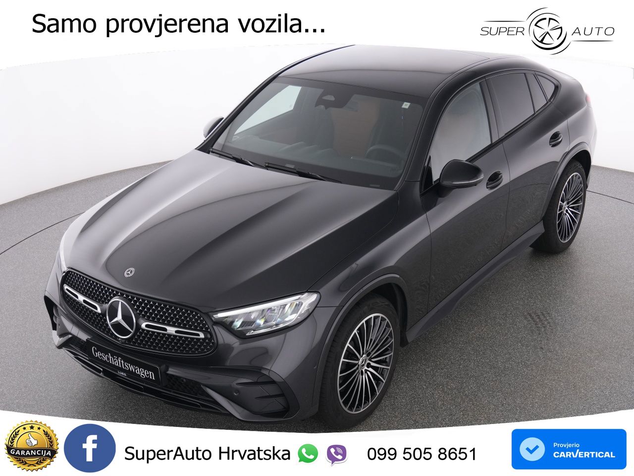 Mercedes GLC Coupe 200d (163 KS) 4MATIC 9G-TRONIC AMG LED+GR SJED+ACC