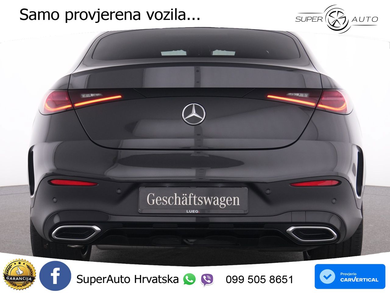 Mercedes GLC Coupe 200d (163 KS) 4MATIC 9G-TRONIC AMG LED+GR SJED+ACC