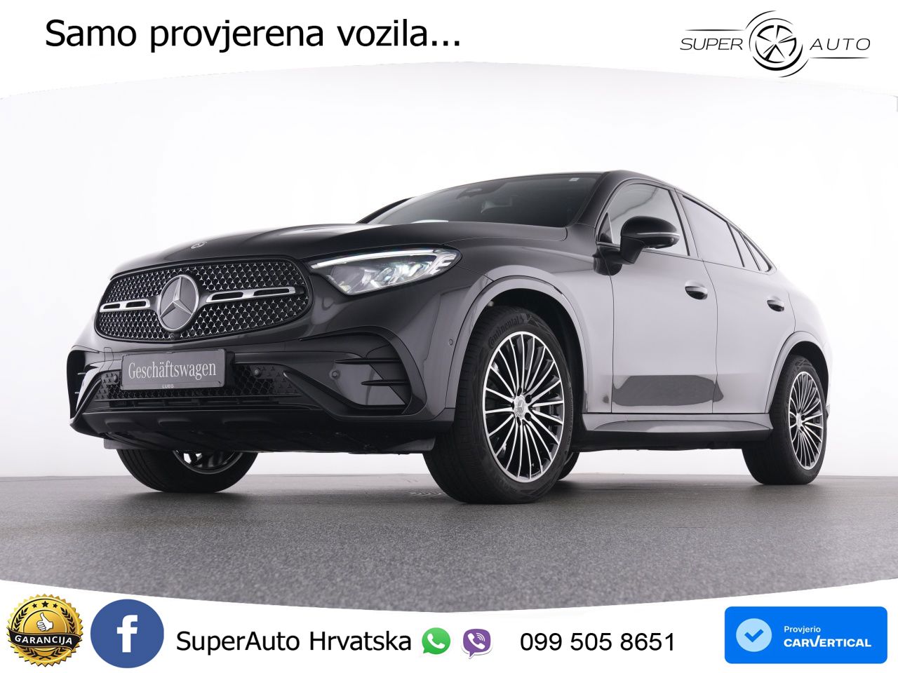 Mercedes GLC Coupe 200d (163 KS) 4MATIC 9G-TRONIC AMG LED+GR SJED+ACC