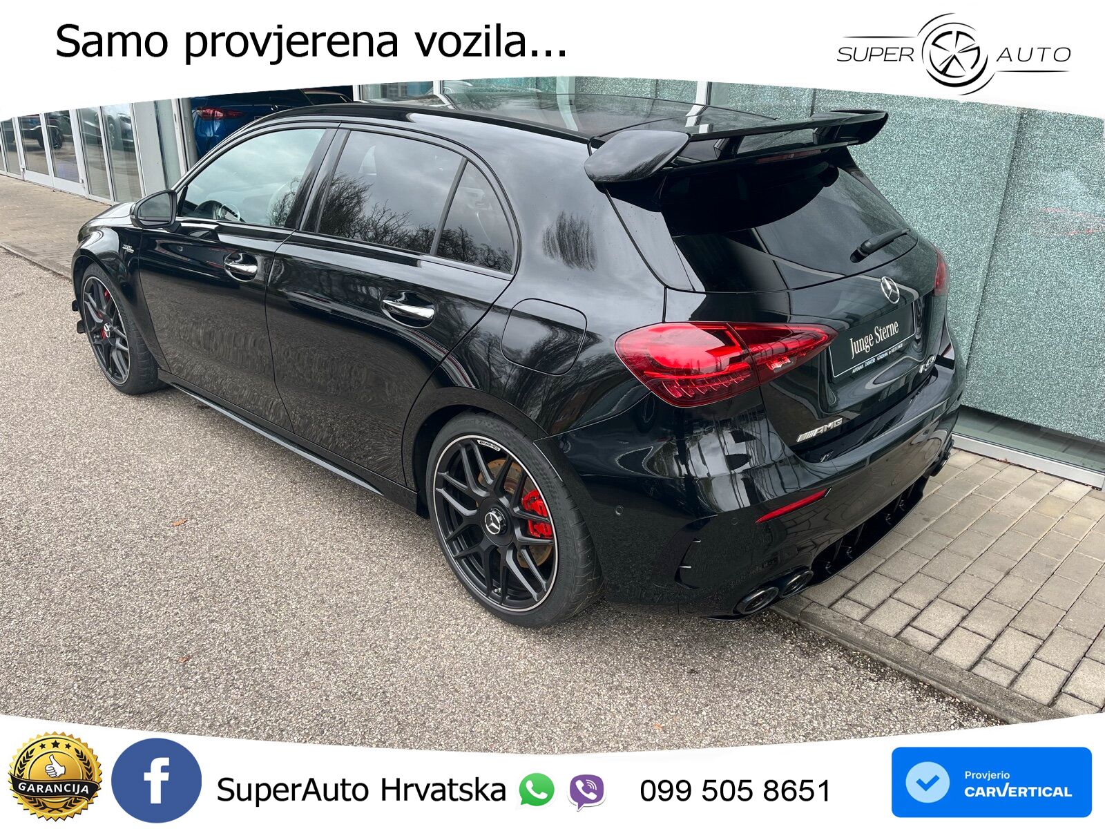 Mercedes-Benz AMG A 45 S 4MATIC+ AMG SPEEDSHIFT DCT 8G LED+GR SJED+ACC