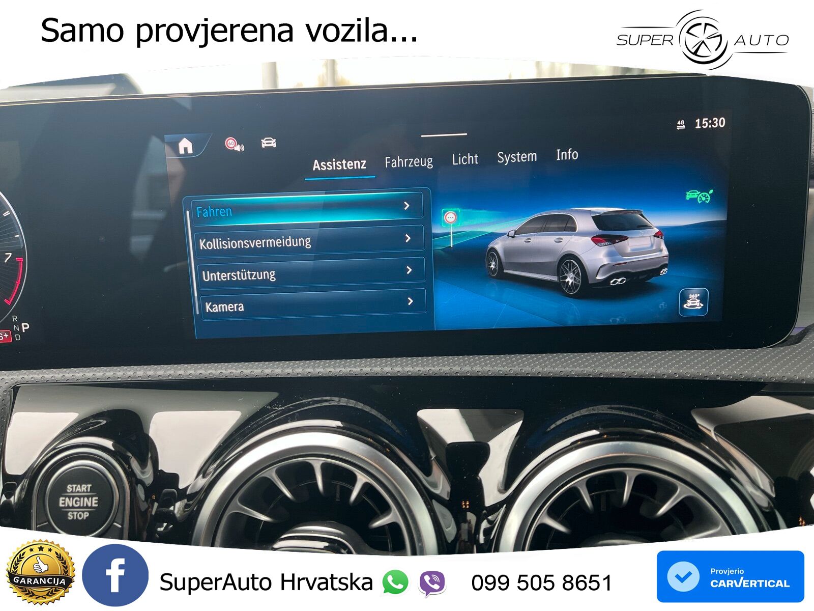 Mercedes-Benz AMG A 45 S 4MATIC+ AMG SPEEDSHIFT DCT 8G LED+GR SJED+ACC