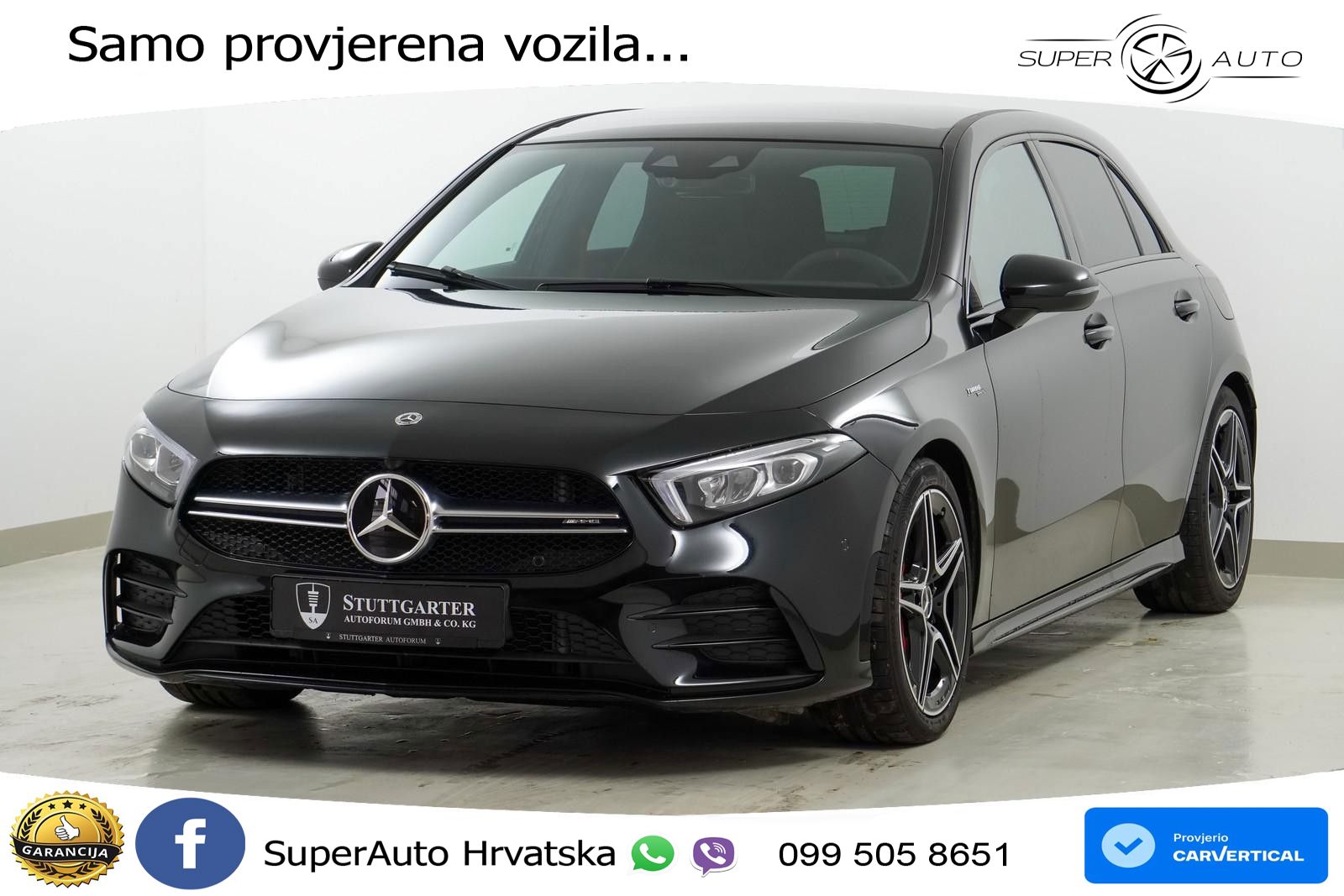 Mercedes-Benz AMG A 35 4MATIC AMG SPEEDSHIFT DCT LED+GR SJED+ACC