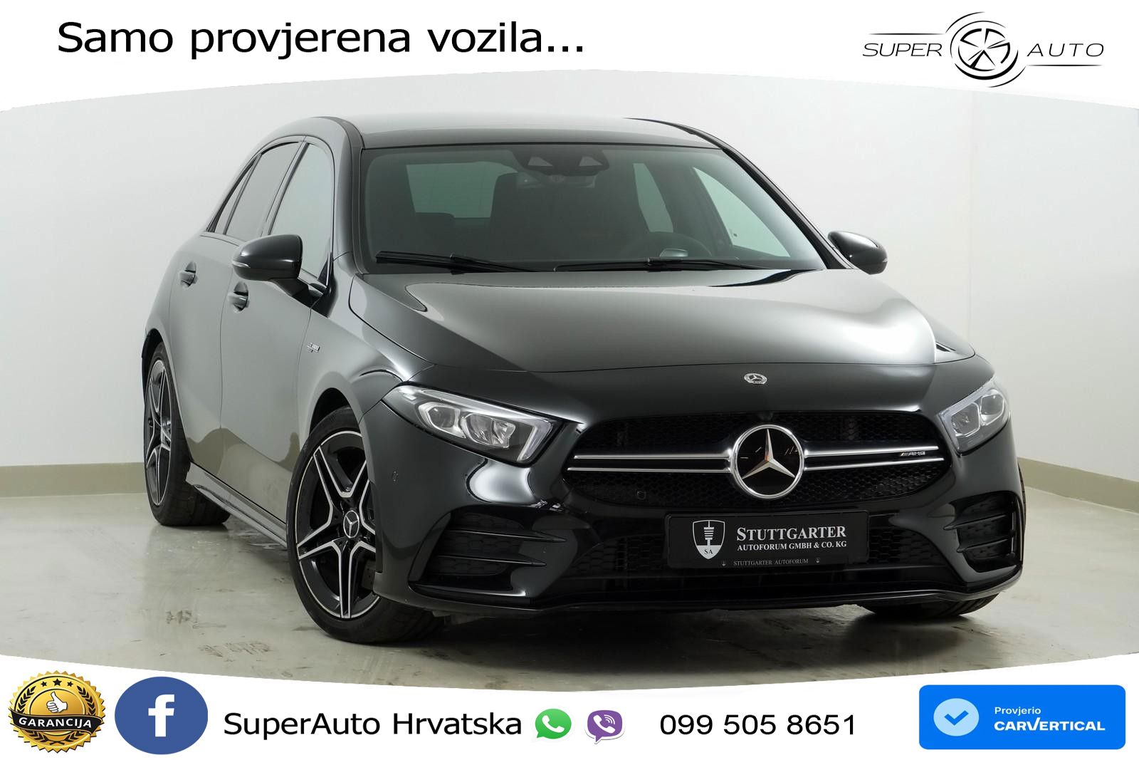 Mercedes-Benz AMG A 35 4MATIC AMG SPEEDSHIFT DCT LED+GR SJED+ACC