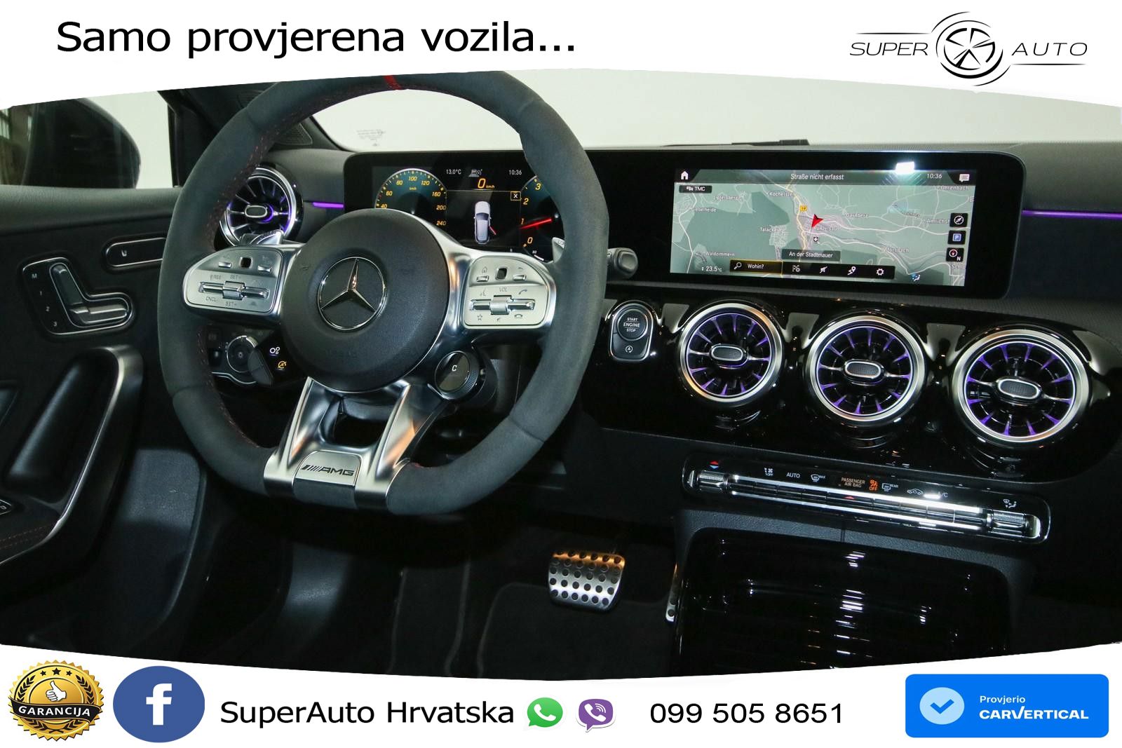 Mercedes-Benz AMG A 35 4MATIC AMG SPEEDSHIFT DCT LED+GR SJED+ACC