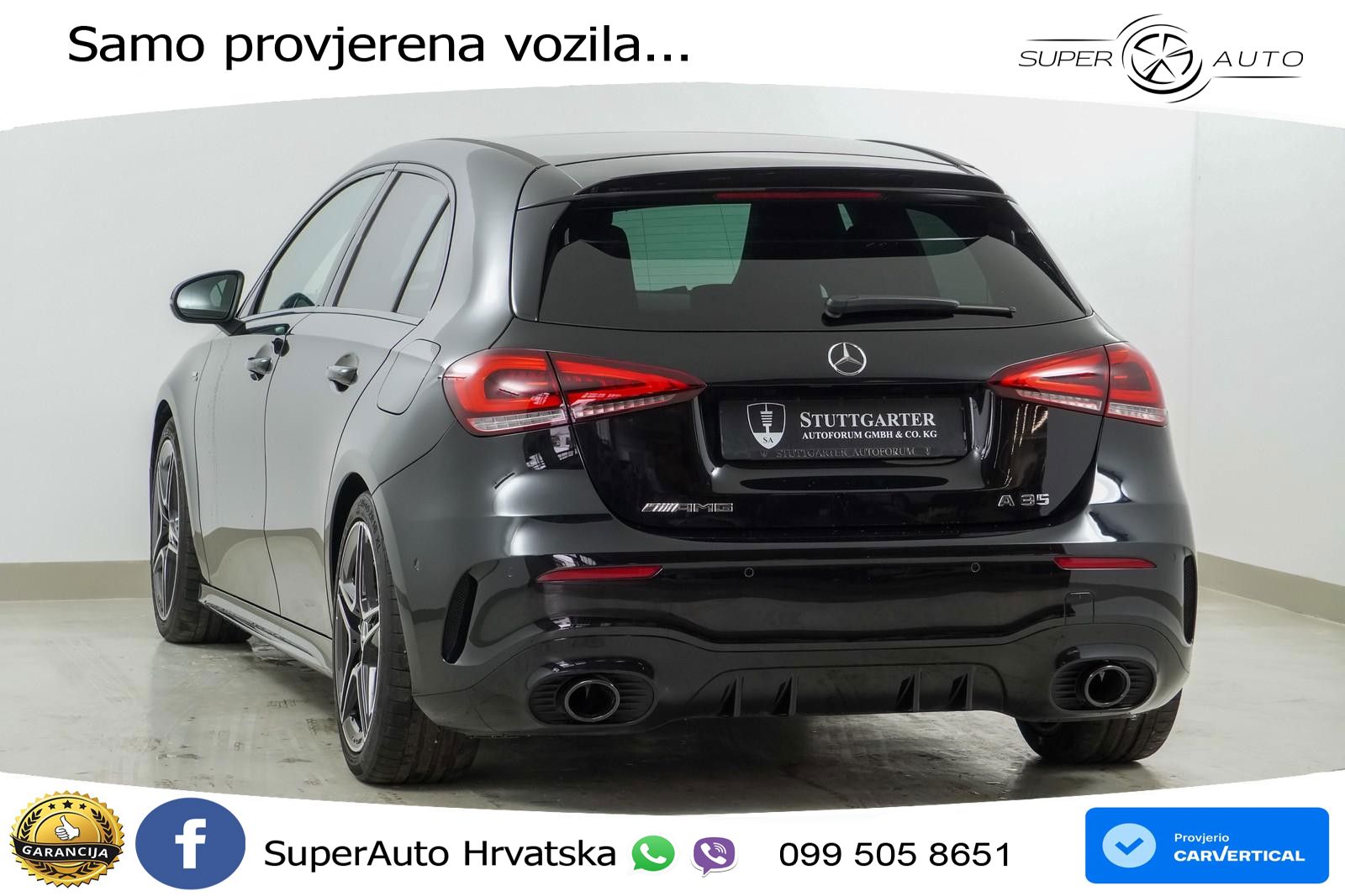 Mercedes-Benz AMG A 35 4MATIC AMG SPEEDSHIFT DCT LED+GR SJED+ACC