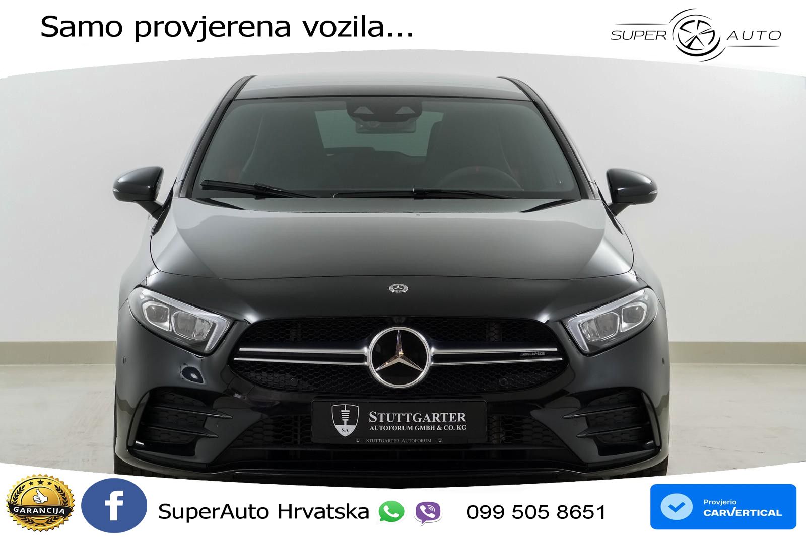 Mercedes-Benz AMG A 35 4MATIC AMG SPEEDSHIFT DCT LED+GR SJED+ACC