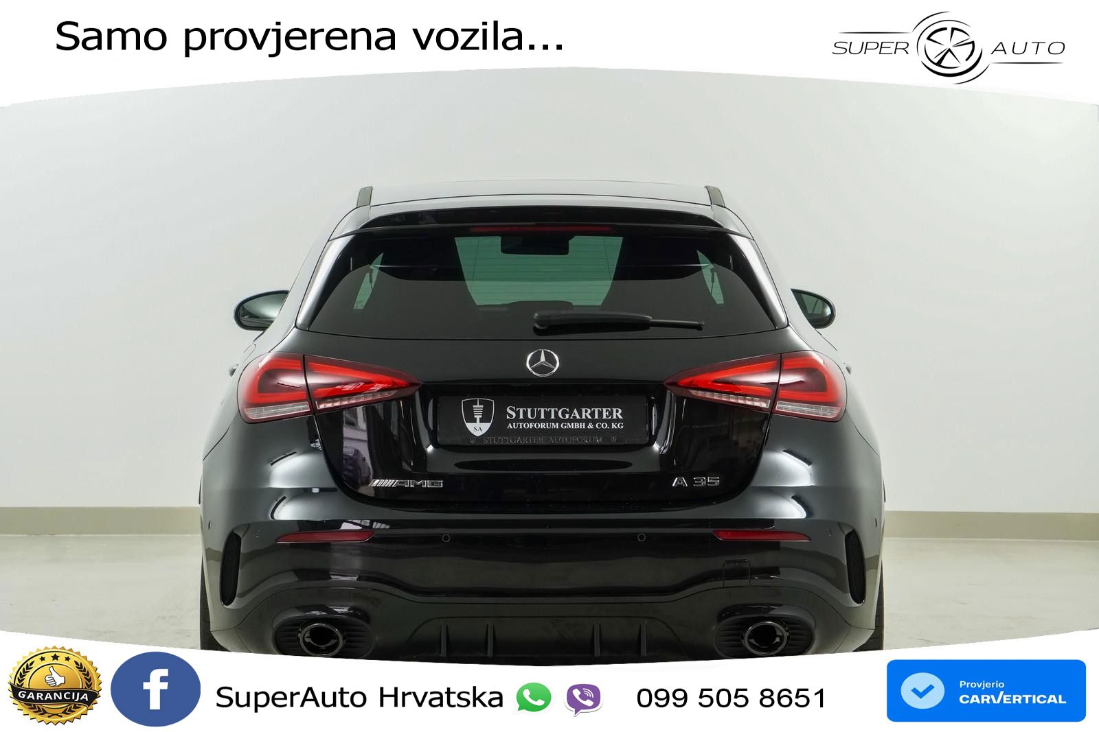 Mercedes-Benz AMG A 35 4MATIC AMG SPEEDSHIFT DCT LED+GR SJED+ACC