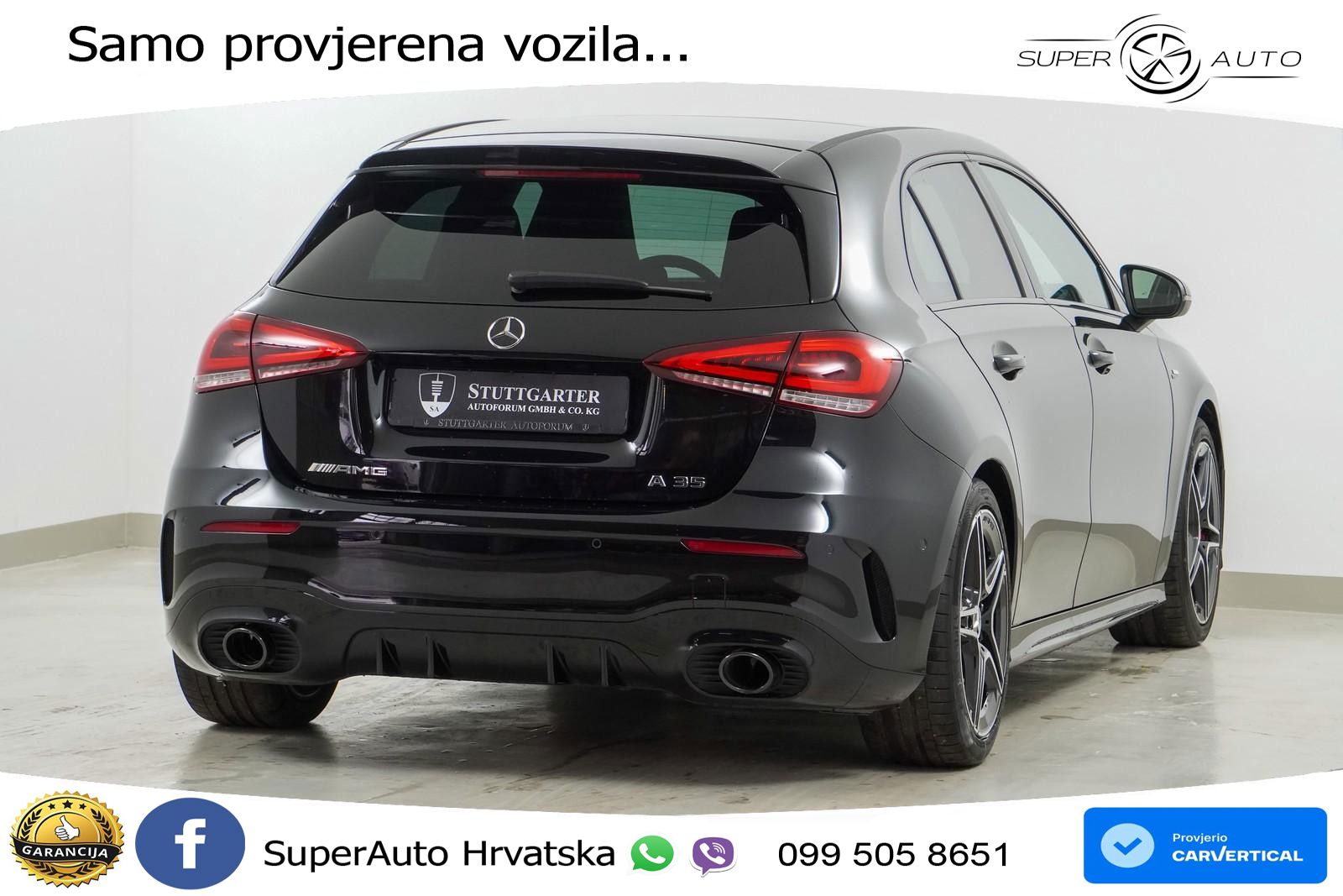 Mercedes-Benz AMG A 35 4MATIC AMG SPEEDSHIFT DCT LED+GR SJED+ACC