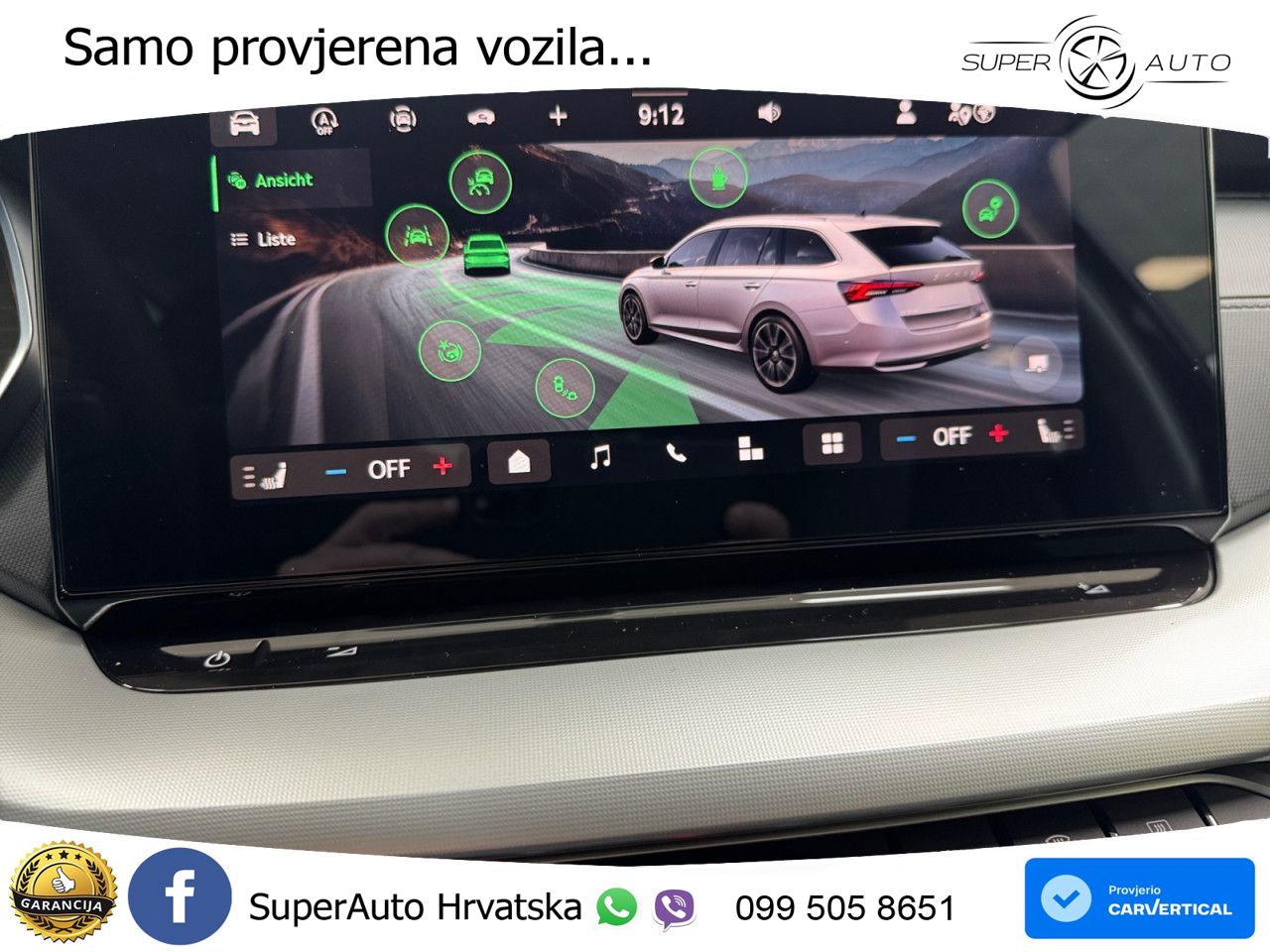 Škoda Octavia Combi 2.0 TDI (150 KS) DSG LED+GR SJED+ACC
