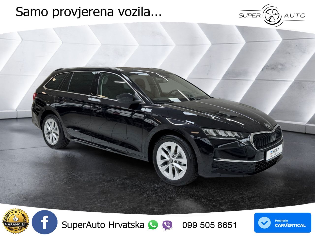 Škoda Octavia Combi 2.0 TDI (150 KS) DSG LED+GR SJED+ACC