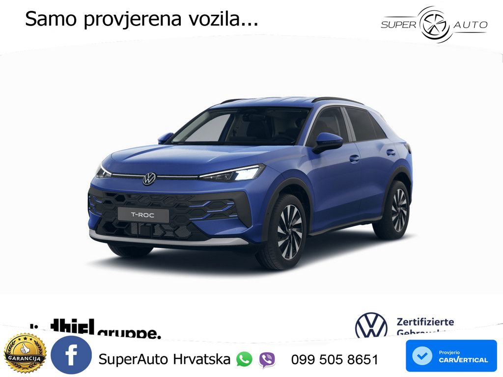 Volkswagen T-Roc 1.5 eTSI (116 KS)  DSG LED+GR SJED+ACC
