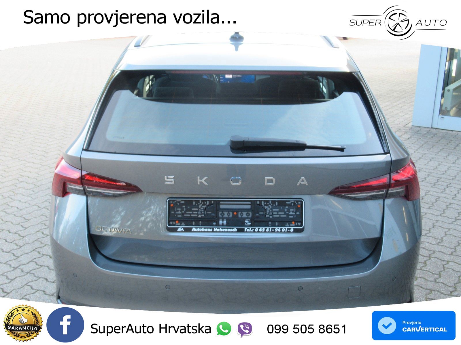Škoda Octavia Combi 1.5 TSI (150 KS) DSG Selection