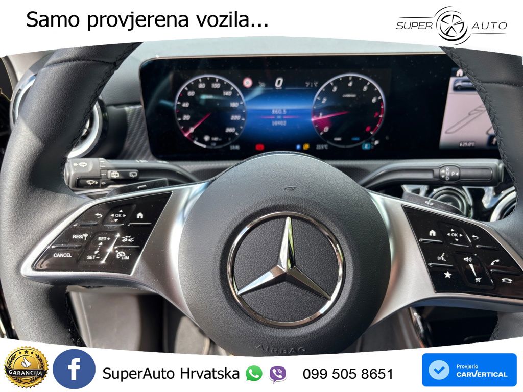 Mercedes-Benz A 180 7G-DCT LED+GR SJED+ACC