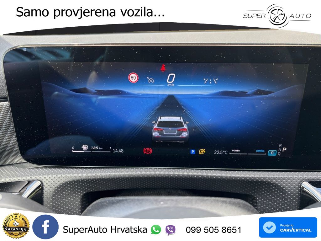 Mercedes-Benz A 180 7G-DCT LED+GR SJED+ACC