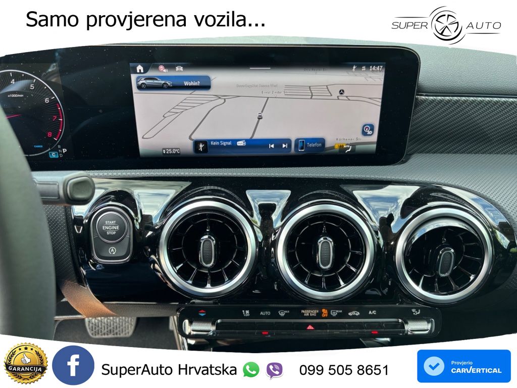 Mercedes-Benz A 180 7G-DCT LED+GR SJED+ACC