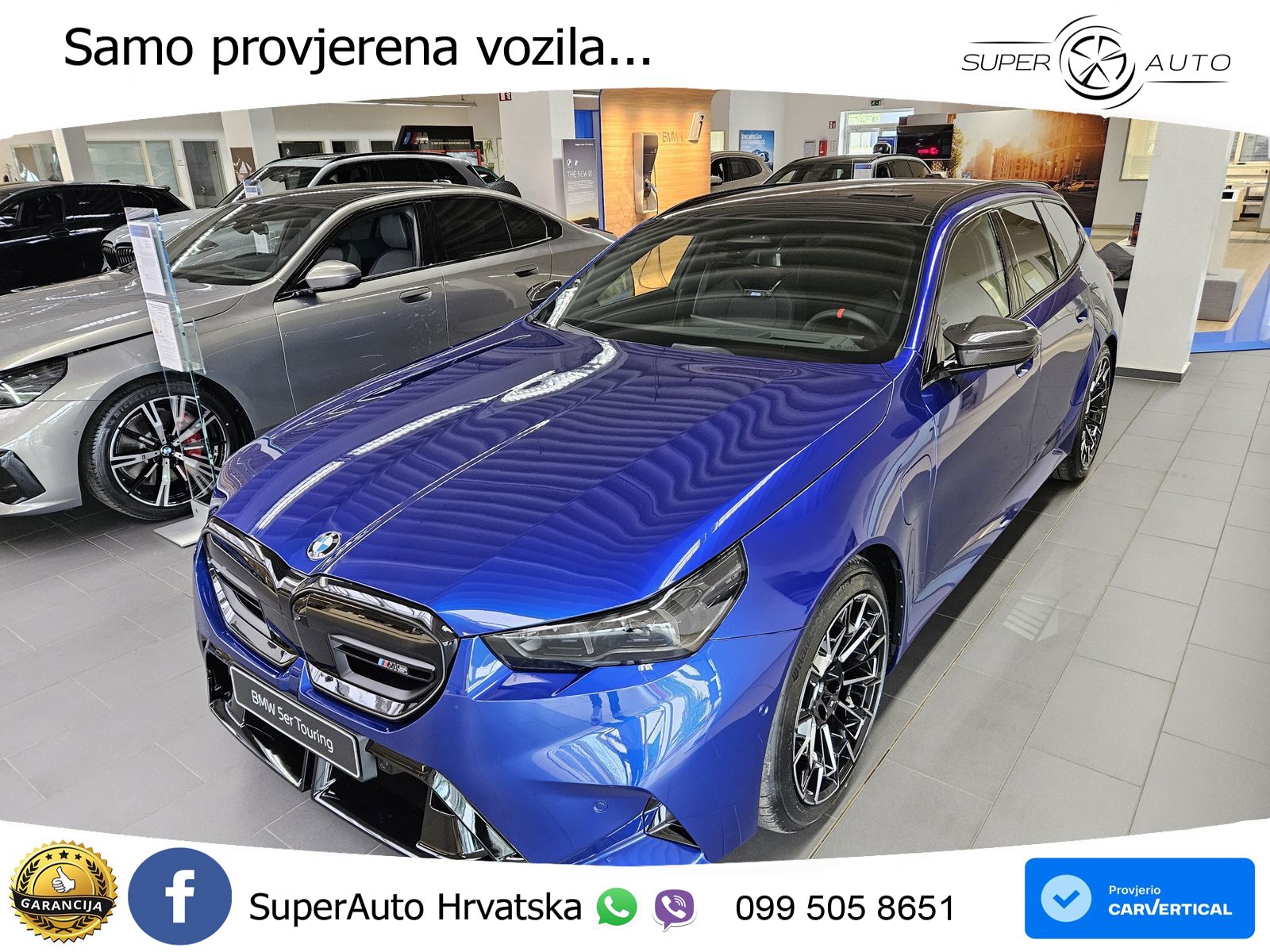 BMW M5 Touring 4.4 V8 (727 KS) xDrive Steptronic LED+GR SJED+ACC