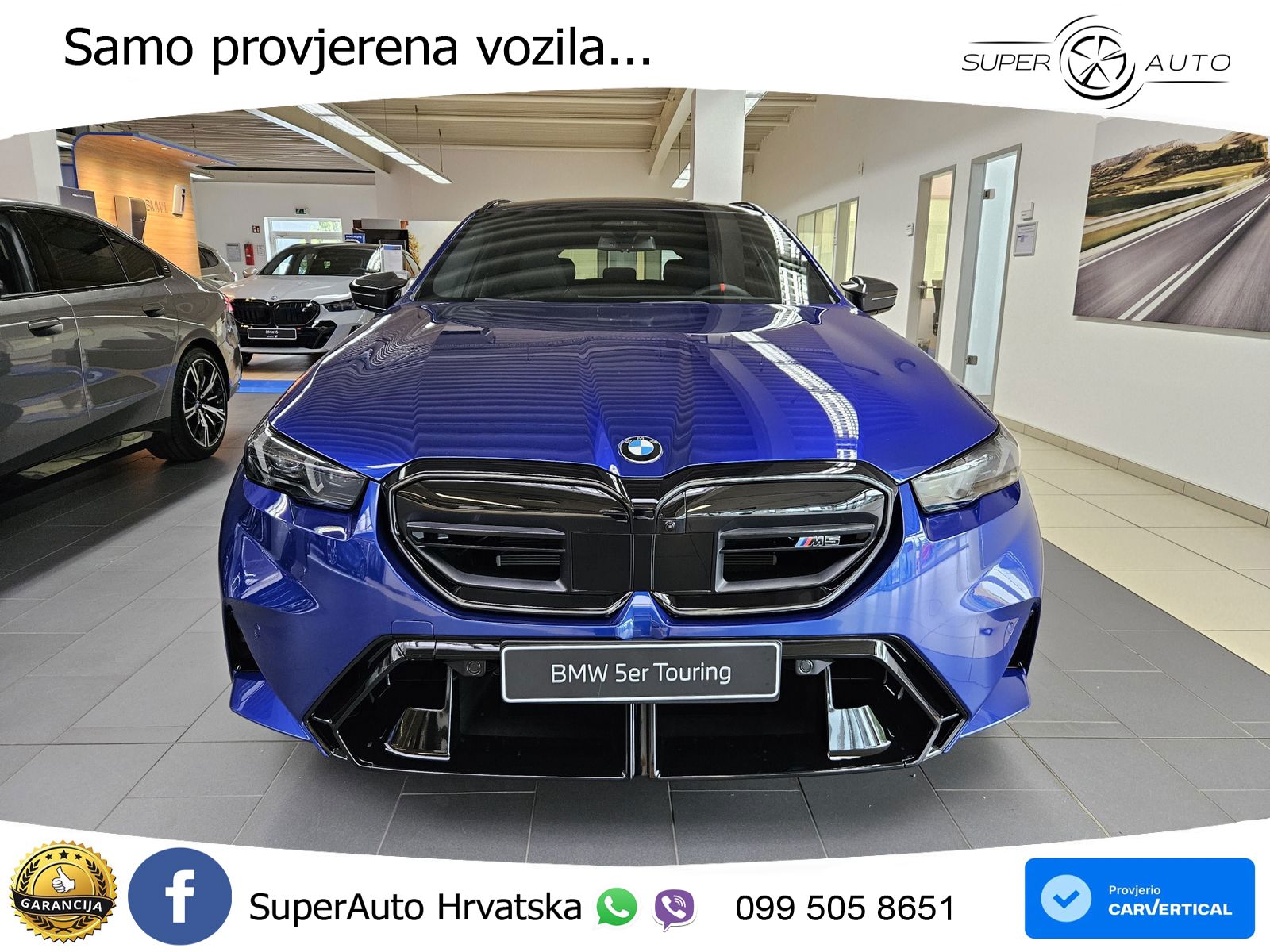 BMW M5 Touring 4.4 V8 (727 KS) xDrive Steptronic LED+GR SJED+ACC