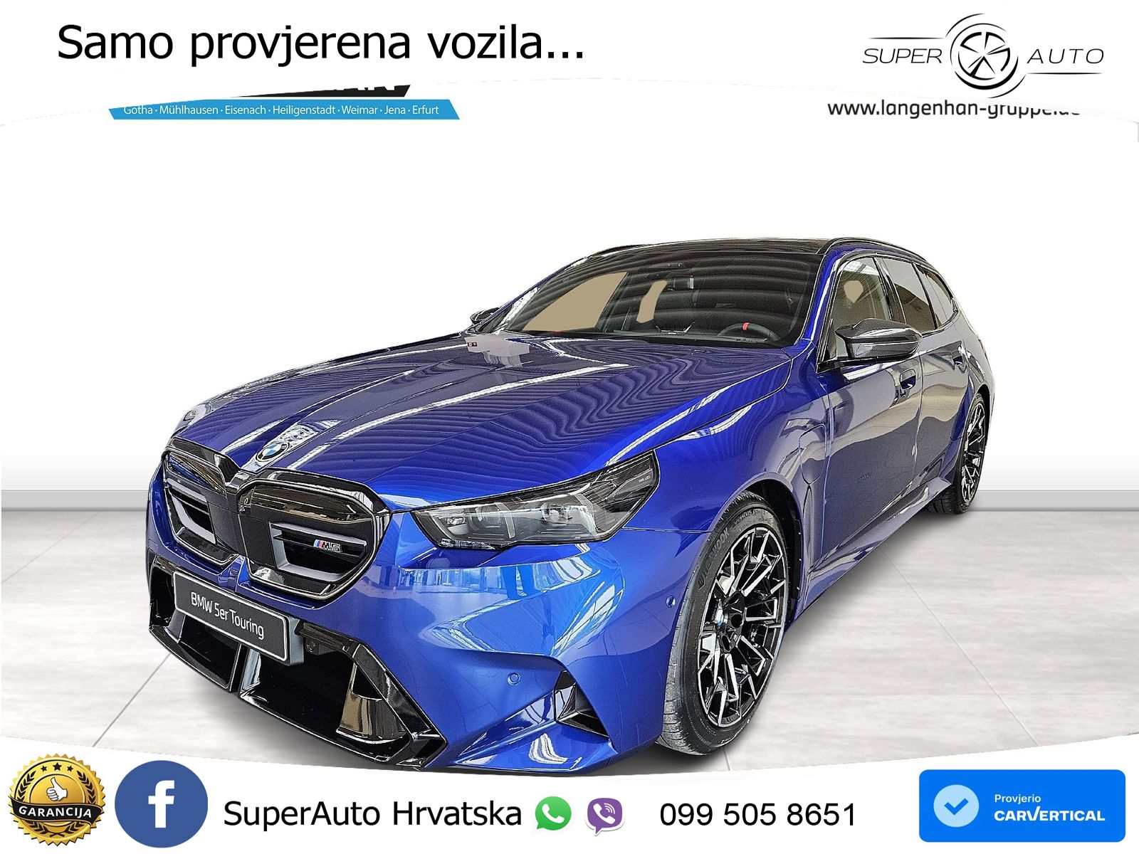 BMW M5 Touring 4.4 V8 (727 KS) xDrive Steptronic LED+GR SJED+ACC