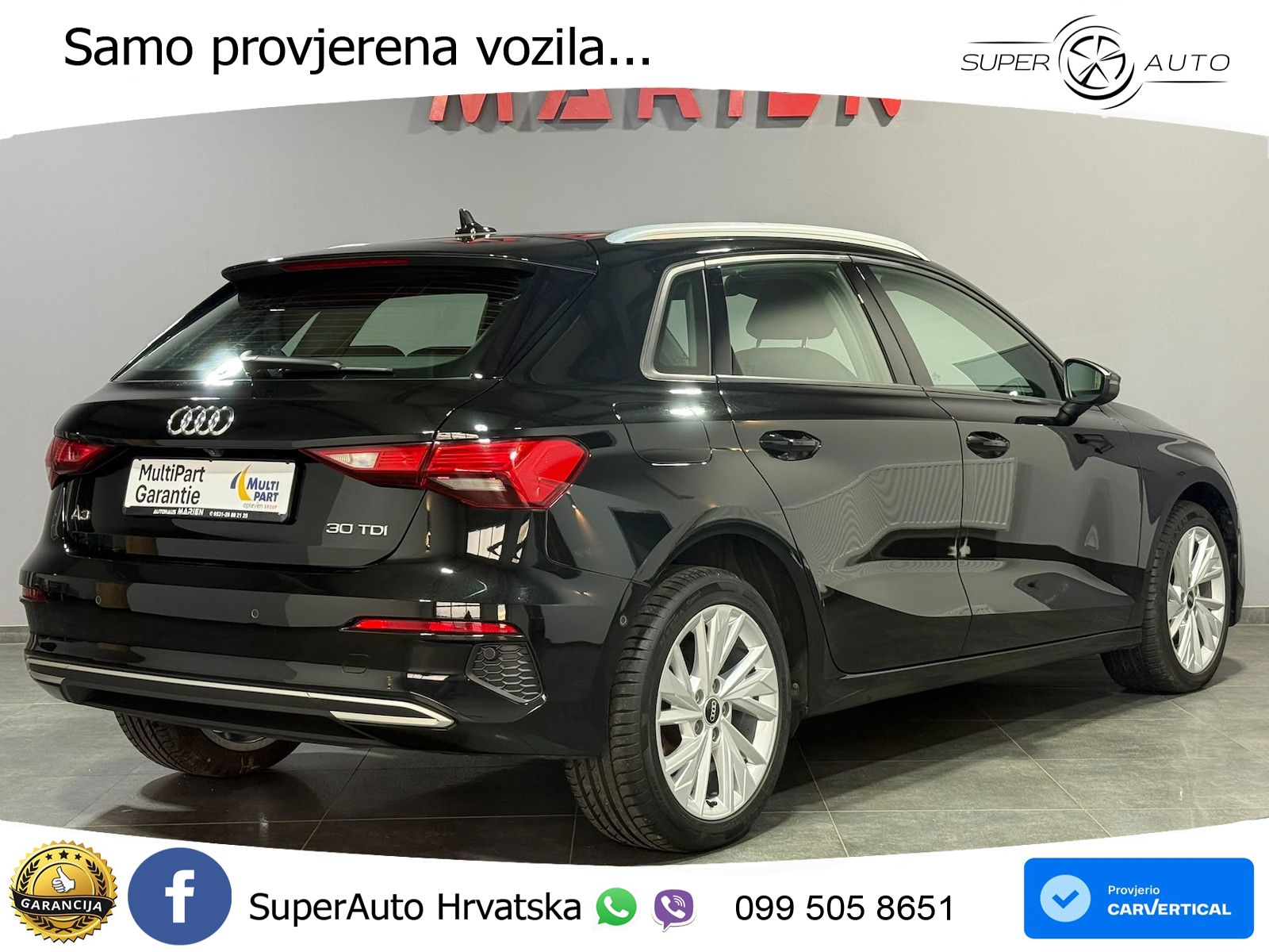 Audi A3 30 TDI (116 KS)