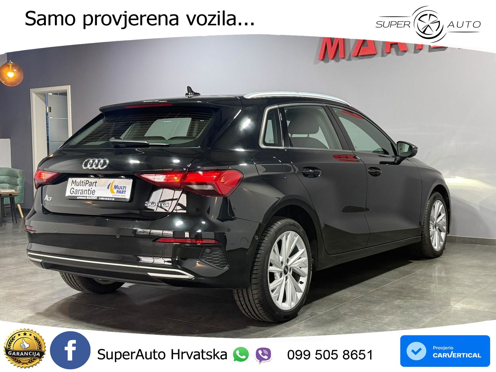 Audi A3 30 TDI (116 KS)