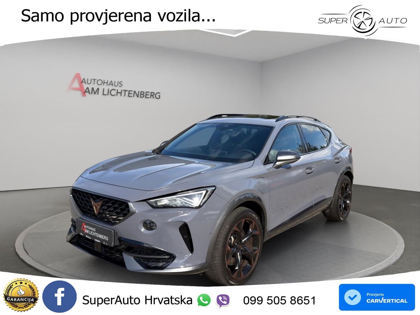 Cupra Formentor 1.4 TSI (245 KS) e-Hybrid DSG VZ LED+GR SJED+ACC
