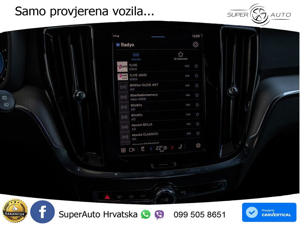 Volvo V60 2.0 B4 Benzin Automatic LED+GR SJED+ACC