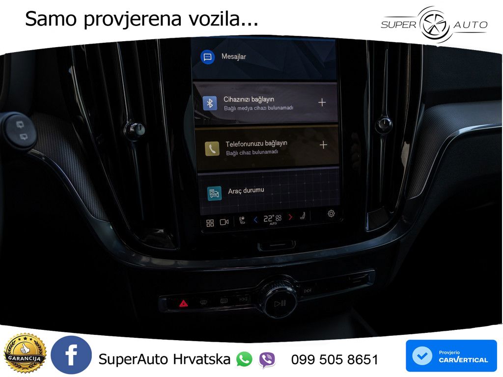 Volvo V60 2.0 B4 Benzin Automatic LED+GR SJED+ACC