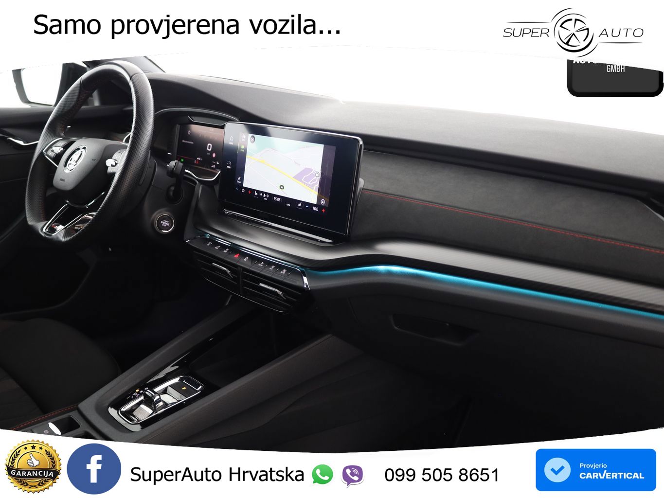 Škoda Octavia Combi RS 2.0 TDI (200 KS) DSG LED+GR SJED+ACC