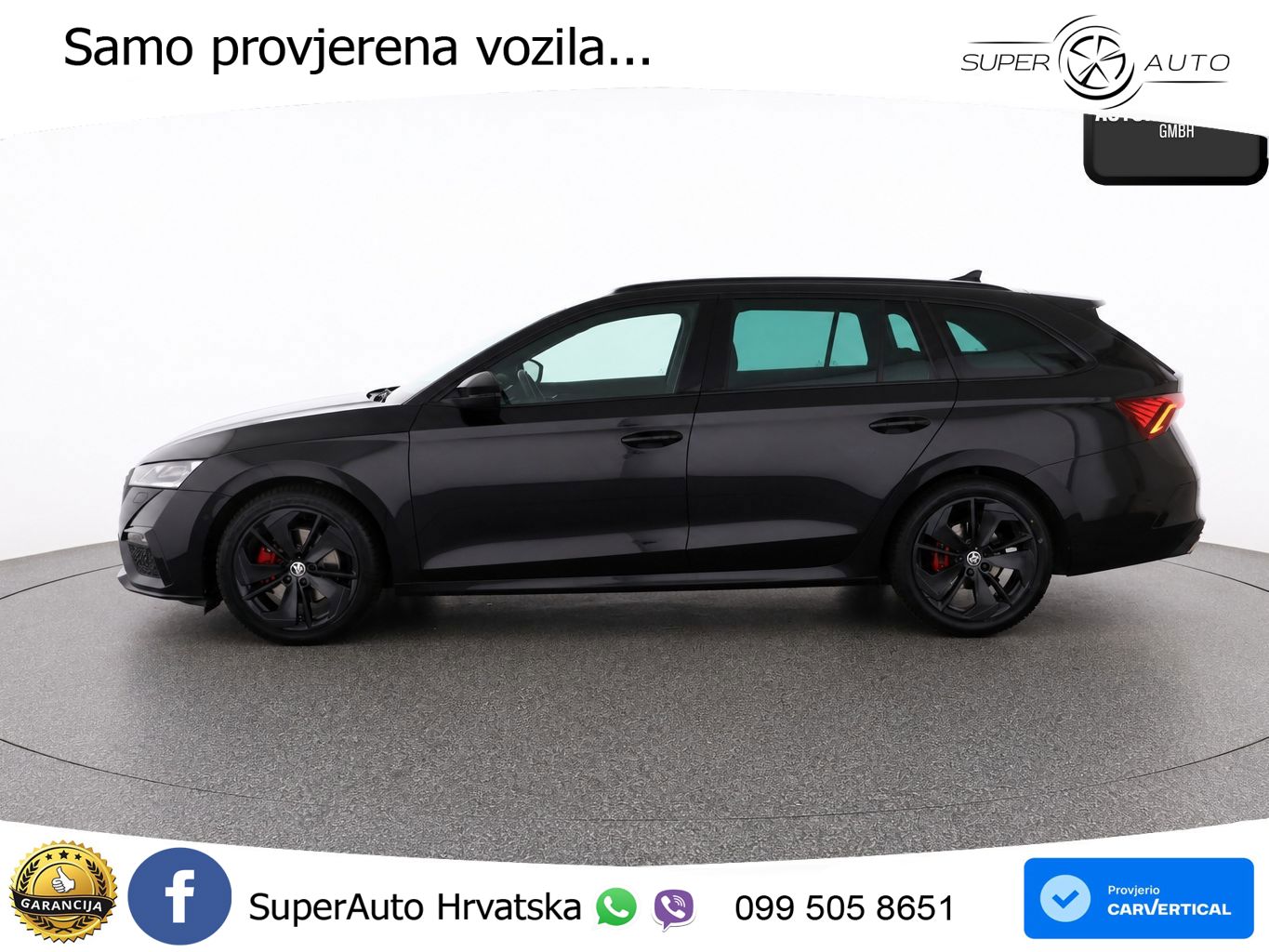 Škoda Octavia Combi RS 2.0 TDI (200 KS) DSG LED+GR SJED+ACC