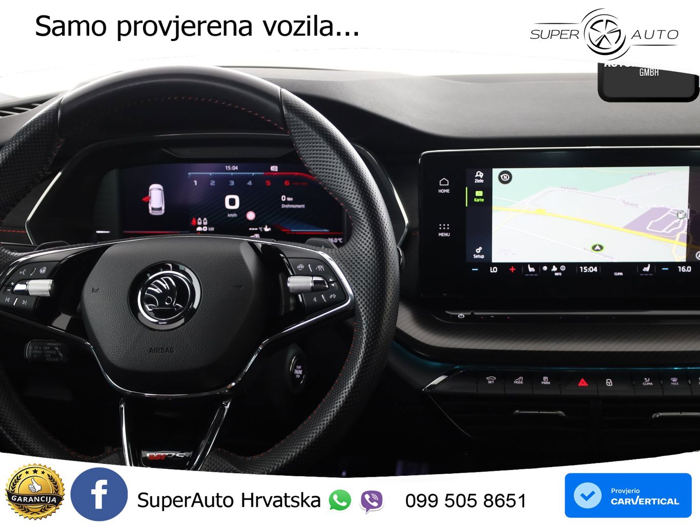 Škoda Octavia Combi RS 2.0 TDI (200 KS) DSG LED+GR SJED+ACC