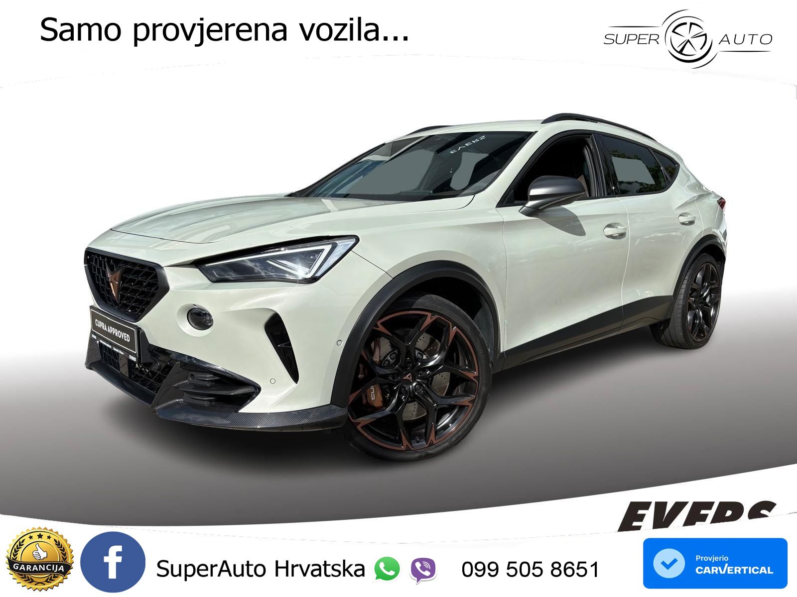 Cupra Formentor VZ5 2.5 TSI (390 KS) 4Drive DSG MATRIX+GR SJED+KAM