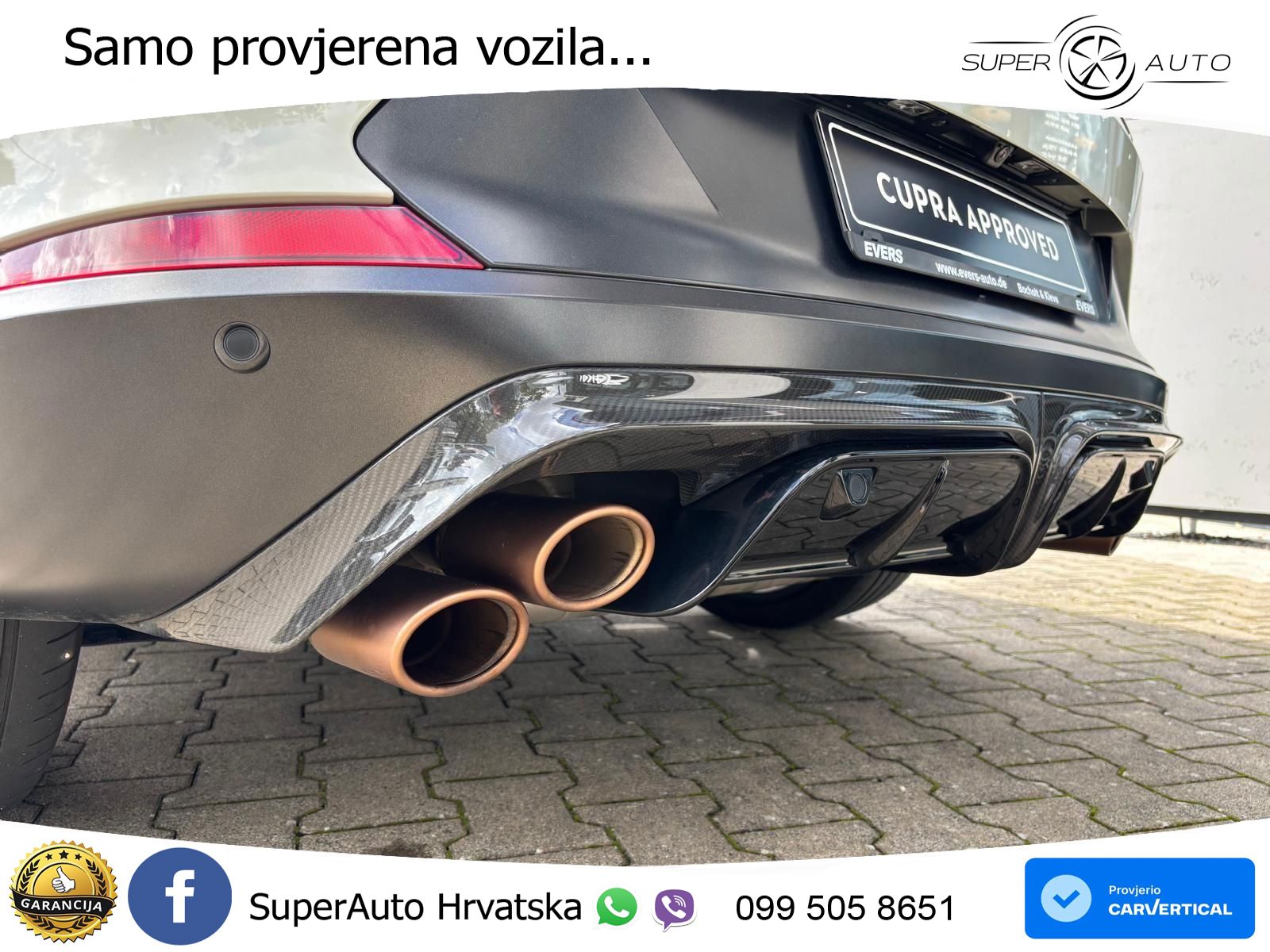 Cupra Formentor VZ5 2.5 TSI (390 KS) 4Drive DSG MATRIX+GR SJED+KAM