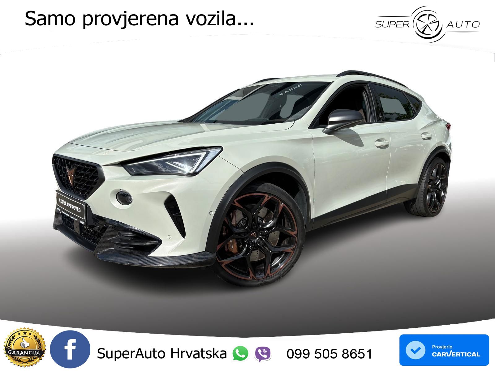 Cupra Formentor VZ5 2.5 TSI (390 KS) 4Drive DSG MATRIX+GR SJED+KAM