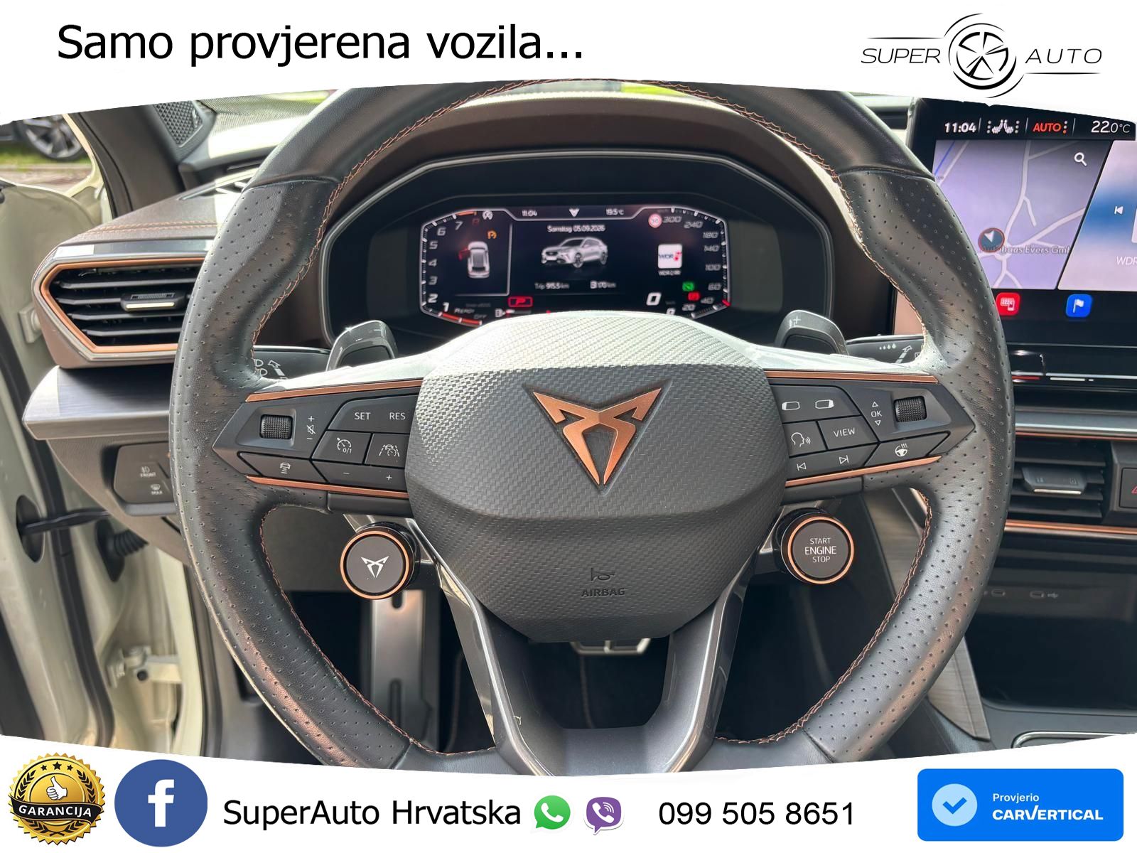 Cupra Formentor VZ5 2.5 TSI (390 KS) 4Drive DSG MATRIX+GR SJED+KAM