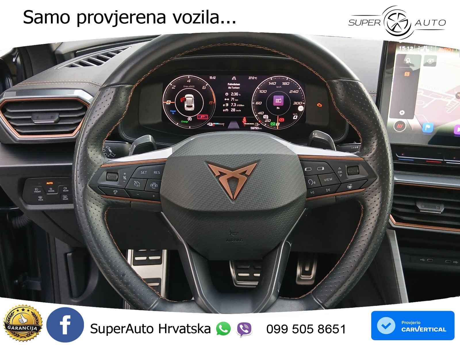 Cupra Formentor 1.4 TSI (245 KS) e-Hybrid DSG VZ LED+GR SJED+ACC
