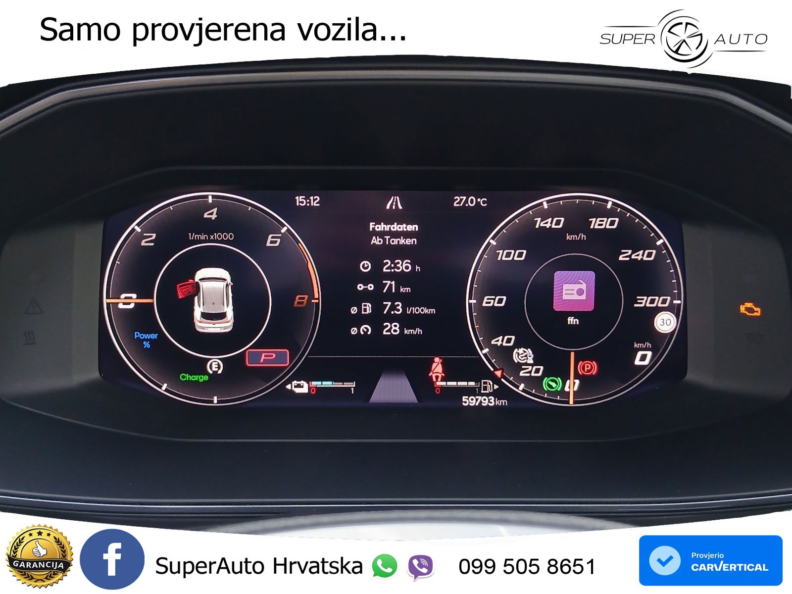 Cupra Formentor 1.4 TSI (245 KS) e-Hybrid DSG VZ LED+GR SJED+ACC