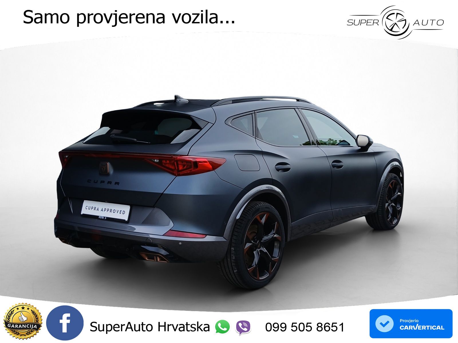 Cupra Formentor 1.4 TSI (245 KS) e-Hybrid DSG VZ LED+GR SJED+ACC