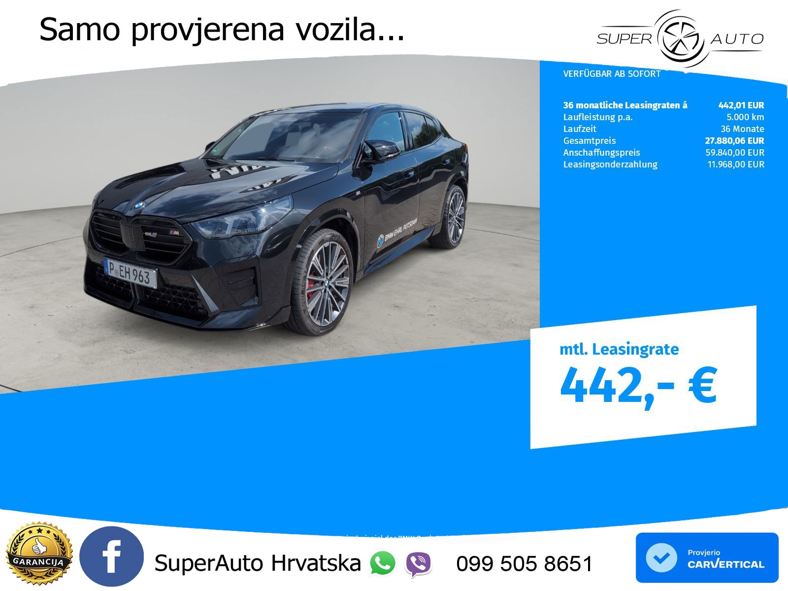 BMW X2 M35i xDrive Steptronic LED+GR SJED+ACC