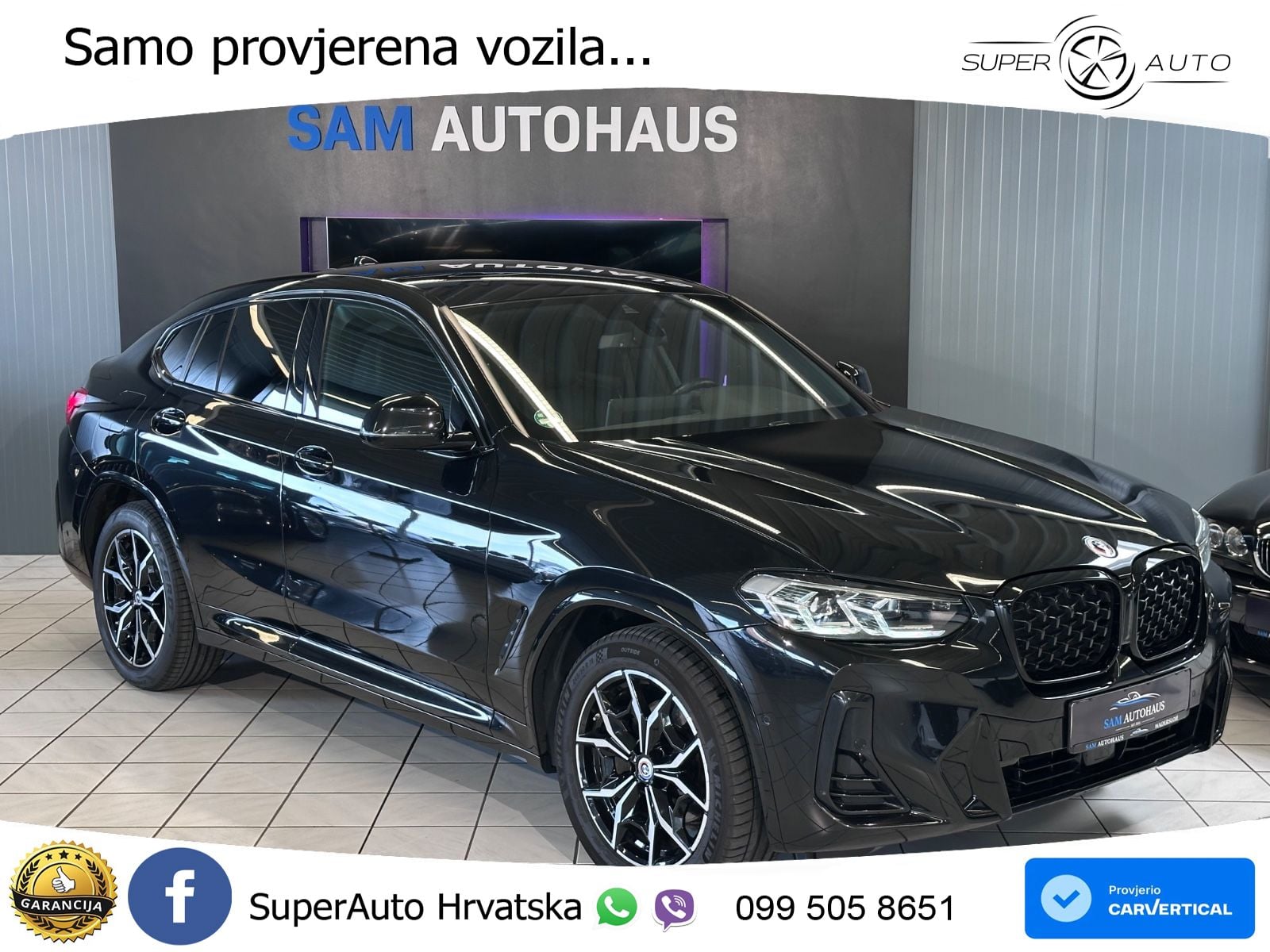 BMW X4 20d (190 KS) xDrive Steptronic M Sport LED+GR SJED+ACC