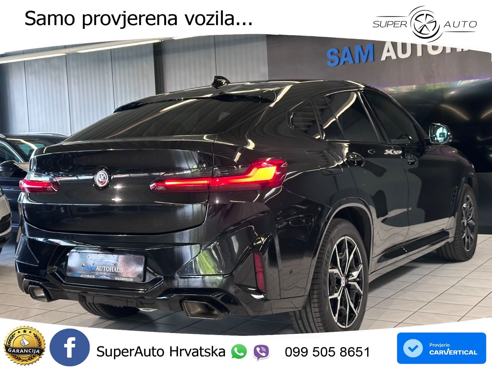 BMW X4 20d (190 KS) xDrive Steptronic M Sport LED+GR SJED+ACC