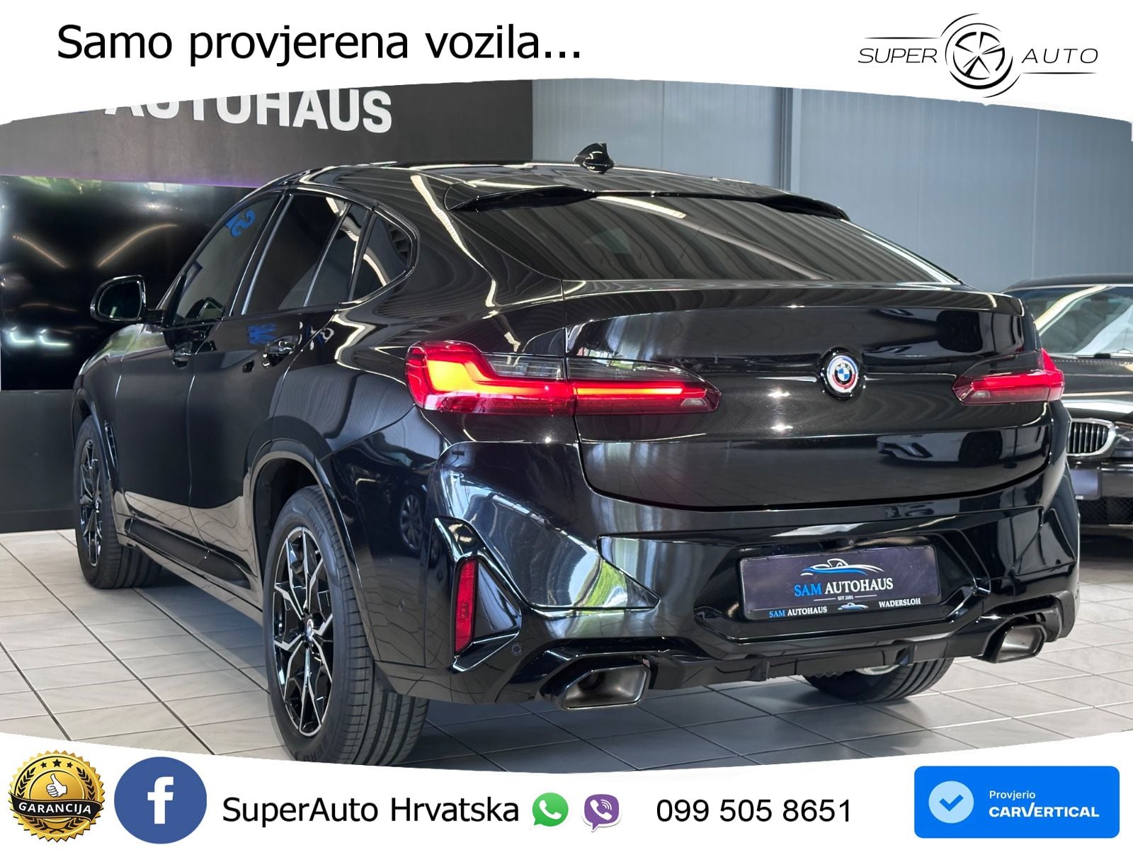 BMW X4 20d (190 KS) xDrive Steptronic M Sport LED+GR SJED+ACC