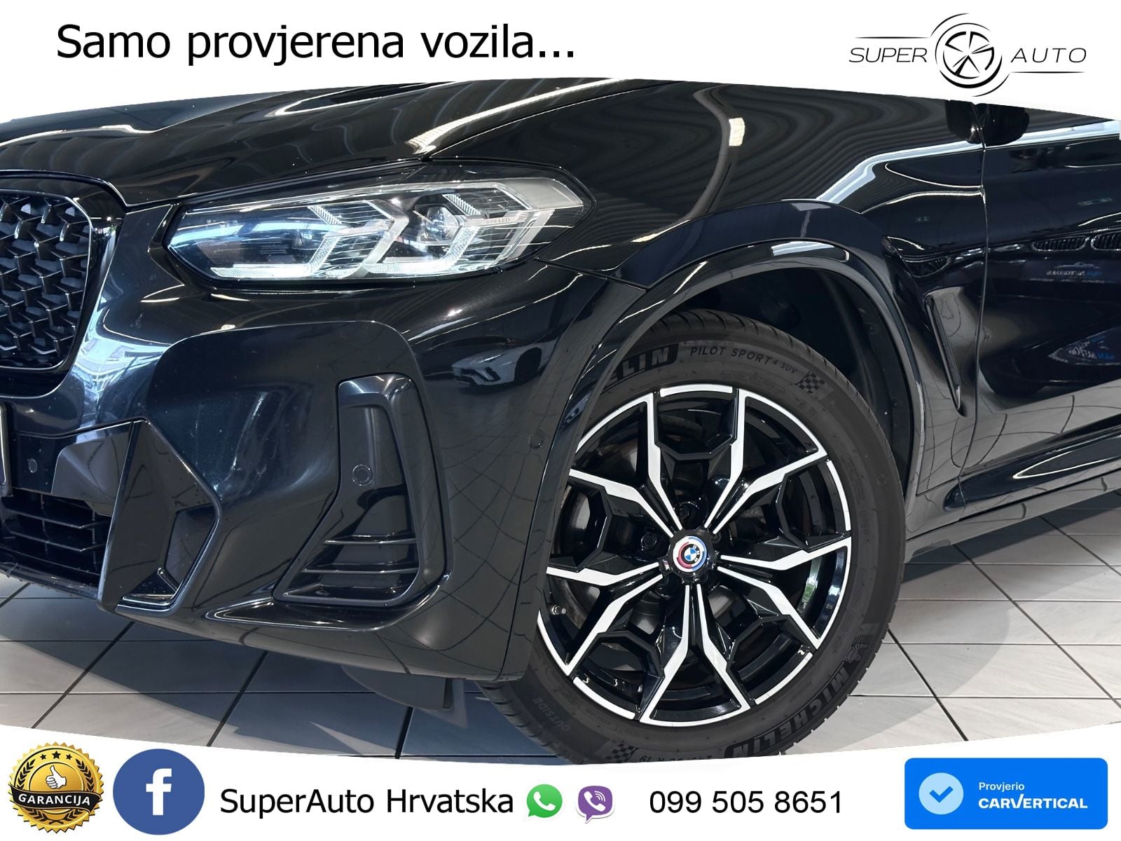 BMW X4 20d (190 KS) xDrive Steptronic M Sport LED+GR SJED+ACC