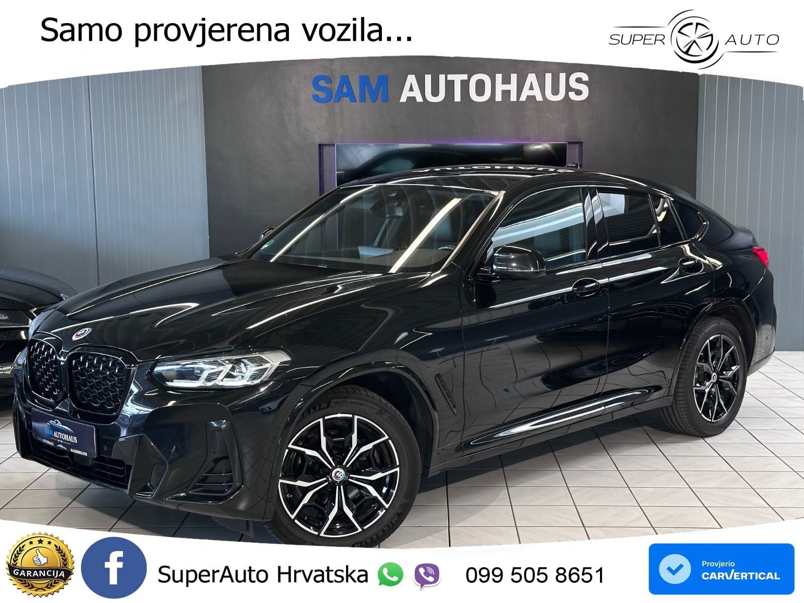 BMW X4 20d (190 KS) xDrive Steptronic M Sport LED+GR SJED+ACC