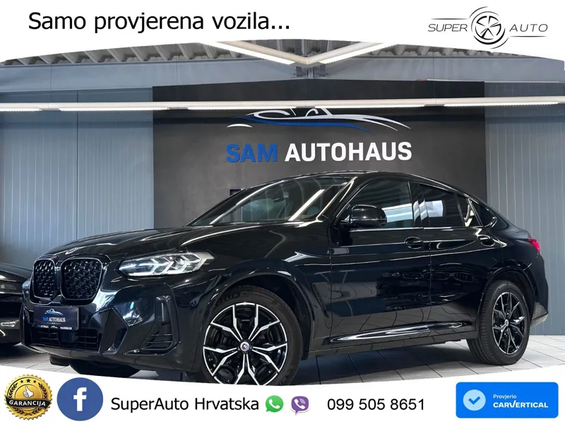 BMW X4 20d (190 KS) xDrive Steptronic M Sport LED+GR SJED+ACC