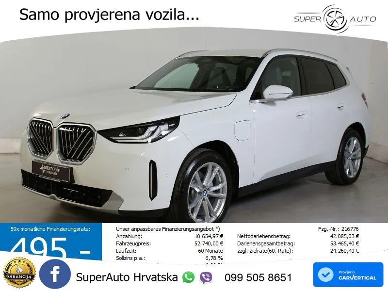 BMW X3 30e xDrive Steptronic LED+GR SJED+ACC